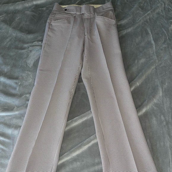 Jaymar Women’s Brown Plaid Slack Dress Pants - Picture 2 of 5